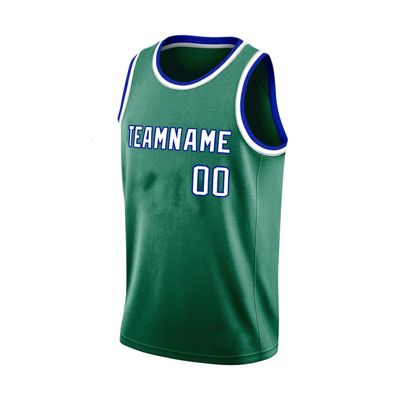 Custom Basketball Top Embroidered and Printed with Team Logo and Number for Community Game