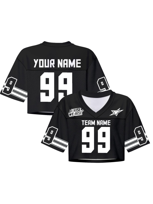 Custom Team Football Uniform with Custom Patch Logo with Stitched Printed