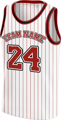 Urban Personalized Basketball Shirt with Custom Text and Number for Youth Team Uniform Top