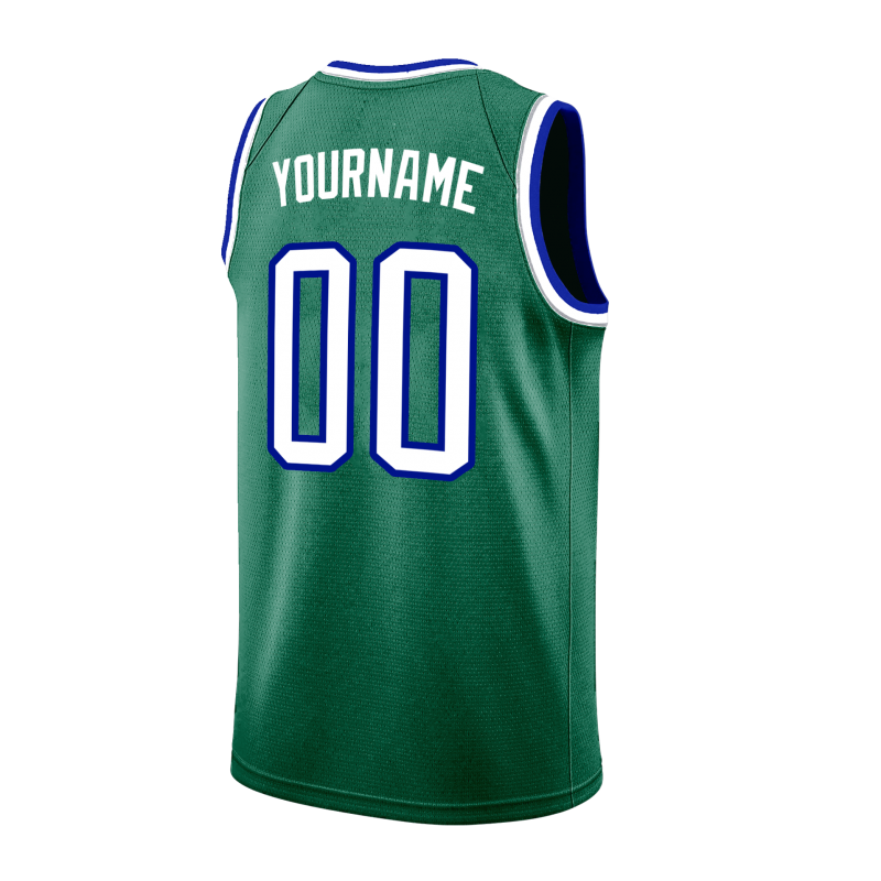 Custom Basketball Top Embroidered and Printed with Team Logo and Number for Community Game