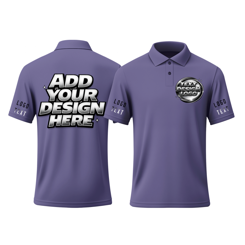 Group Custom Printed Polo Shirt for Small Businesses and Hotel Uniform