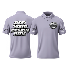 Athletic Personalized Printed Polo Shirt Printed Design for Business Team Uniforms