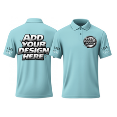 Smart Casual Custom Group Printed Polo Shirt for Hotel Staff and Customer Service Uniform