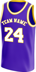 Custom Youth Basketball Jersey with Custom Logo Name Number for Players Teams Fans