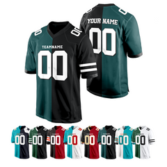 Personalized Football Jersey with Custom Team Logo for Cheer Squads