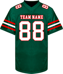 Stitched Printed Name Number Logo Custom Football Jersey with Full Custom Design