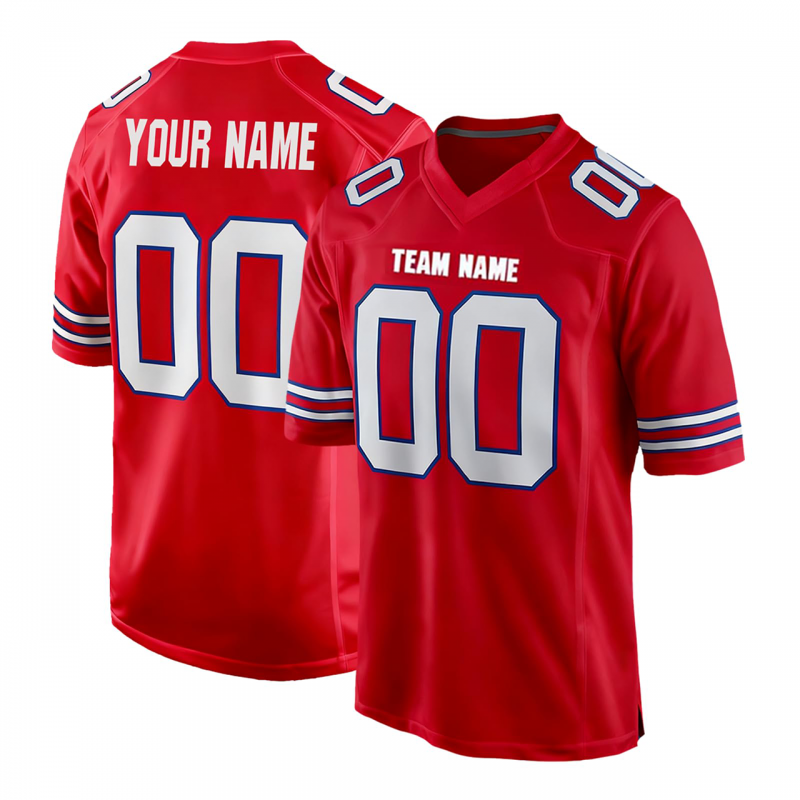 Personalized American Football Jersey Stitched Printed for Friends and Families