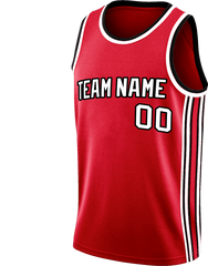 Custom Basketball Uniform Top Embroidered and Printed with Custom Front and Back for School Team Outfit