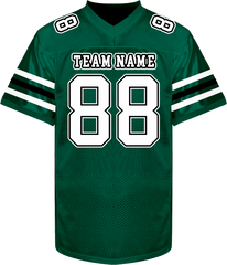 Personalized American Football Jersey with Custom Text and Number for Youth League Game