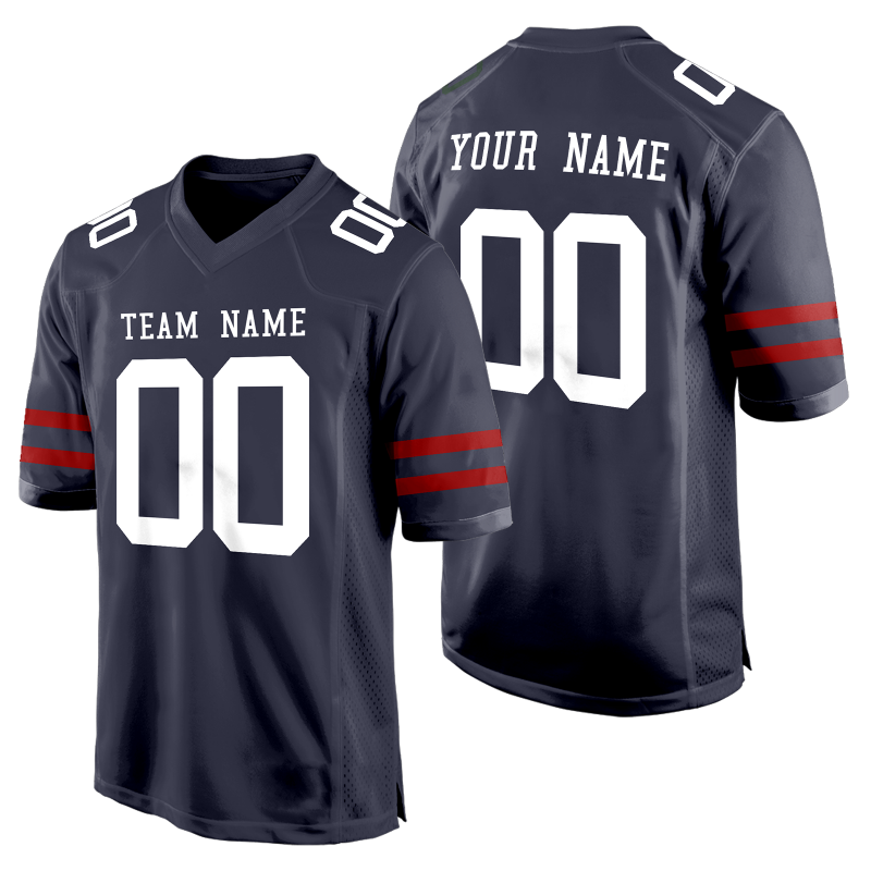 Custom American Football Jersey Stitched Printed Personalization