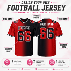 Custom Team Football Uniform for Youth Players and Tournament Uniform