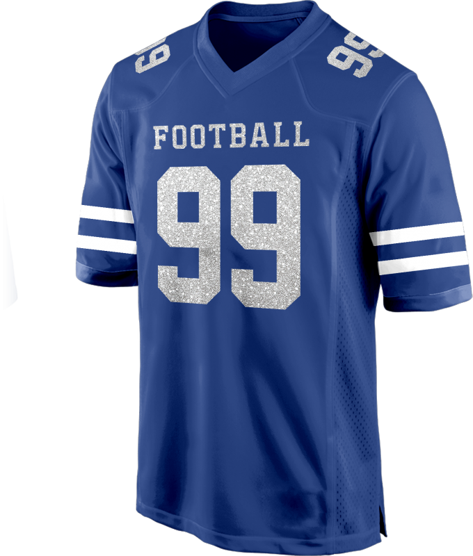 Custom Football Team Uniform Stitched Printed Name Number Logo for Event Groups