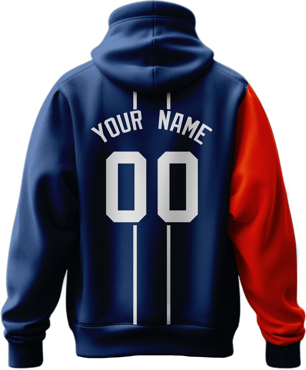 Custom Printed Sweatshirt with Custom Printed Logo Name Text for Staff Team Events