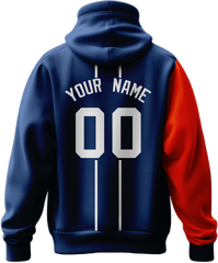 Custom Printed Sweatshirt with Custom Printed Logo Name Text for Staff Team Events