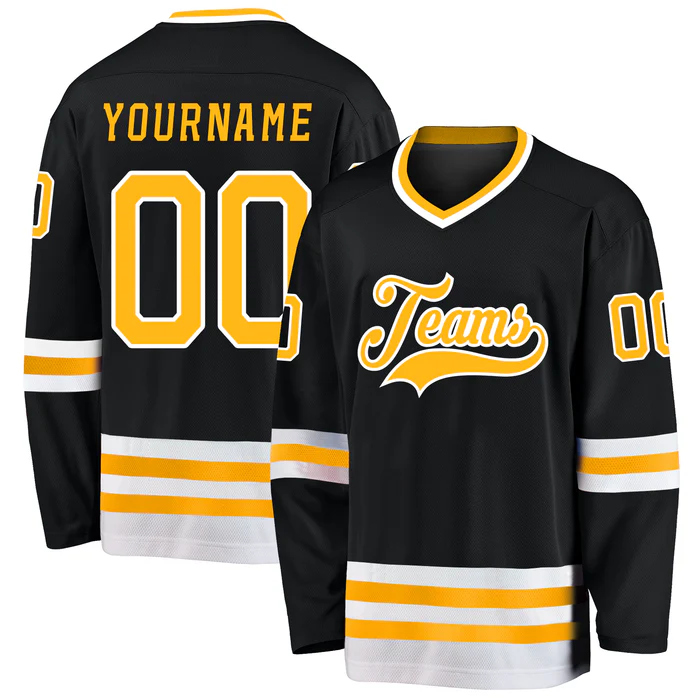 Custom Hockey Team Jersey with Front Team Name and Back Number with Stitched Printed for Teams Players Fans Men Women Youth Kids