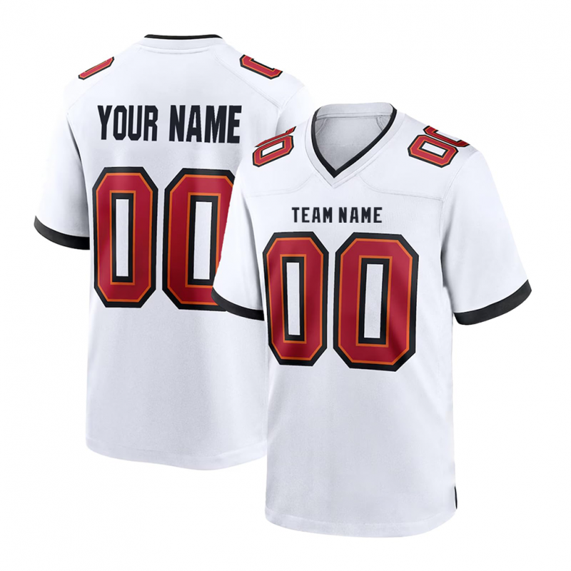 Stitched Printed Custom Football Fan Jersey with Back Name and Number
