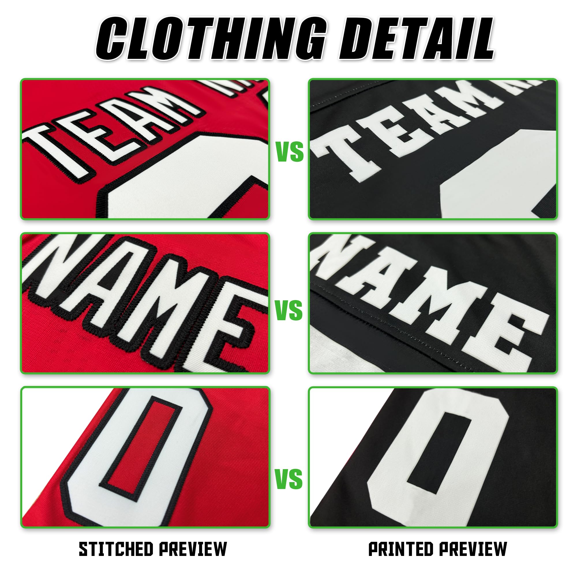 Custom American Football Jersey with Custom Patch Logo with Stitched Printed Name Number