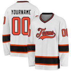Performance Style Custom Hockey Jersey Stitched Printed Name Number Logo with Stitched Printed Name Number Team Logo for Men Women Youth Kids