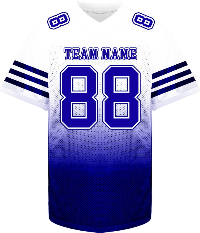 Custom American Football Jersey with Custom Text and Number Football Gift