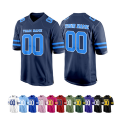 Custom Football Fan Shirt Mesh Team Jersey