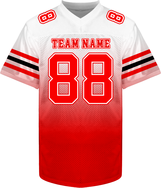 Custom Game Day Football Jersey Stitched Printed Personalization for Travel Teams
