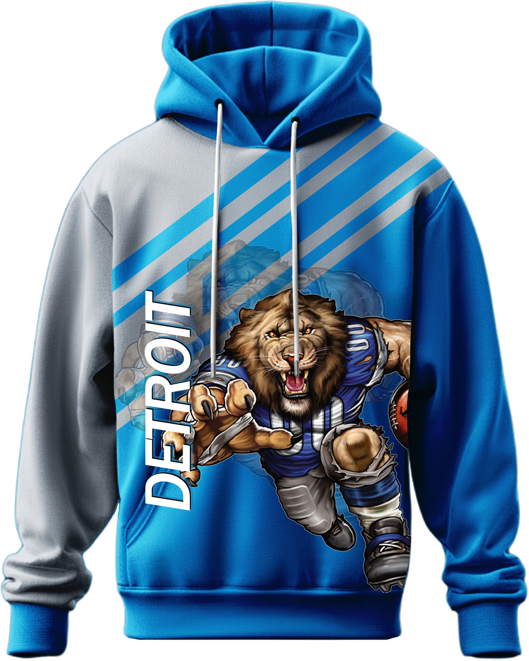 Custom Printed Sweatshirt with Custom Text and Logo Printed Design for Coaches and Players