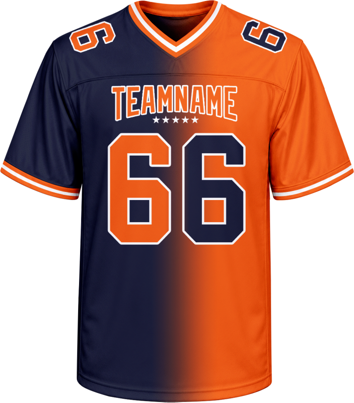 Casual Personalized Football Team Jersey Stitched Printed Team Logo