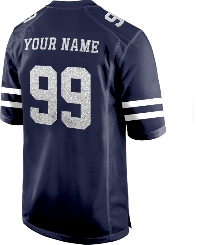 Personalized American Football Jersey Stitched Printed Personalization for Party Wear