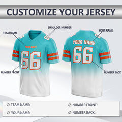 Stitched Printed Team Logo Personalized American Football Jersey
