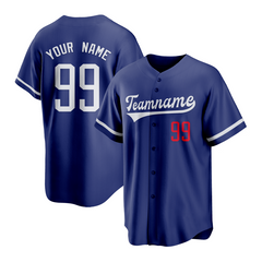 Custom Button Down Baseball Jersey for Teams and Players
