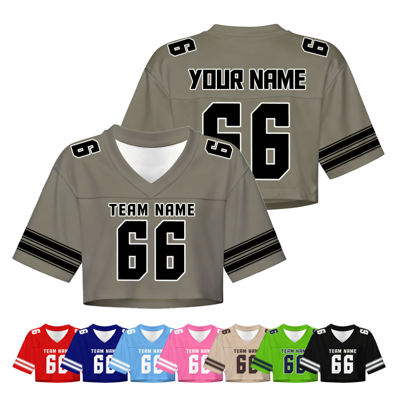 Custom Youth Football Jersey with Personalized Team Logo with Stitched Printed Team Logo
