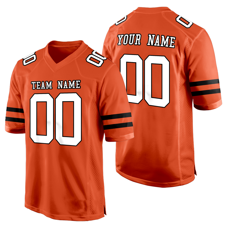 Custom Game Day Football Jersey with Personalized Name Number