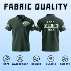 School Club Personalized Printed Polo Shirt for Travel Groups and Golf Shirt
