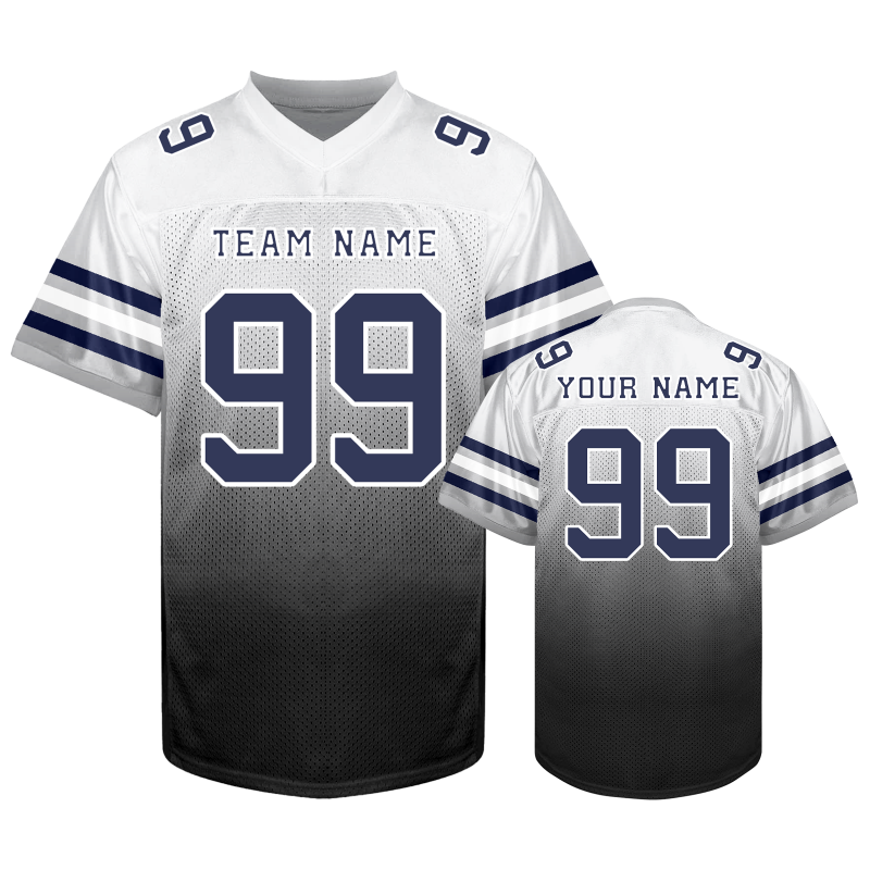 Custom Football Shirt with Custom Lettering Football Gift