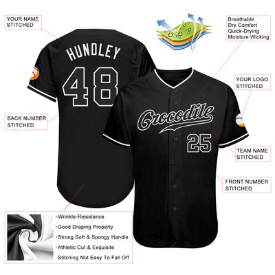 Personalized Baseball Jersey with Full Custom Design Stitched Printed