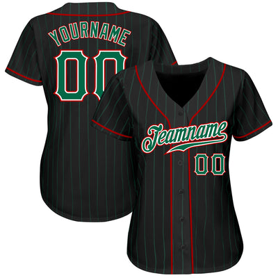 Custom Button Down Baseball Jersey with Custom Text and Number Stitched Printed