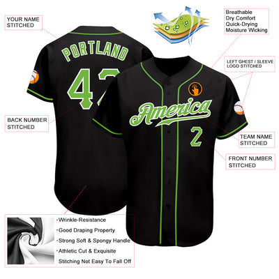Modern Custom Team Baseball Jersey with Personalized Team Logo