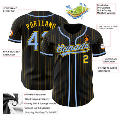 Custom Baseball Jersey with Custom Team Logo