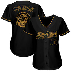 Custom Baseball Team Jersey with Custom Team Logo