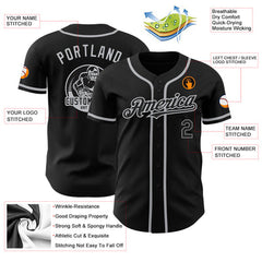 Custom Baseball Shirt Embroidered Team Logo
