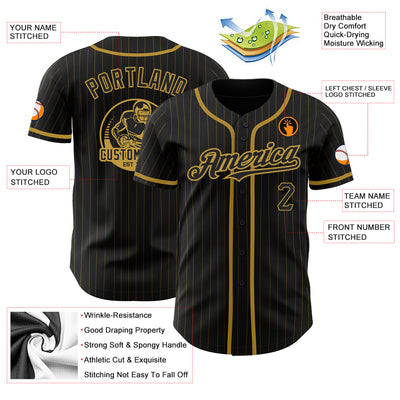 Custom Button Down Baseball Jersey Stitched Printed Name Number
