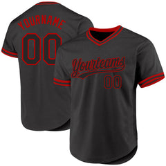 Custom Button Down Baseball Jersey with Name and Number for Class Reunion Groups