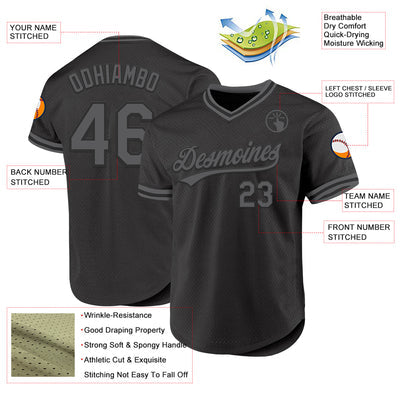Custom Button Down Baseball Jersey Sporty with Personalized Name Number
