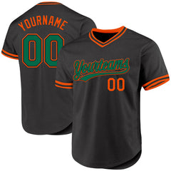 Custom Button Down Baseball Jersey with Player Name and Number for Graduation Gift