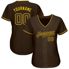 Custom Button Down Baseball Jersey Stitched Printed Team Logo