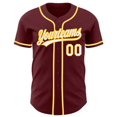 Personalized Baseball Shirt V Neck Stitched Printed