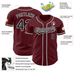Personalized Baseball Shirt with Custom Name Number for Friends and Families