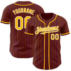 Regular Fit Custom Baseball Jersey with Name and Number