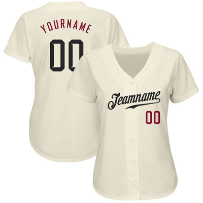 Personalized Baseball Jersey with Team Name and Logo