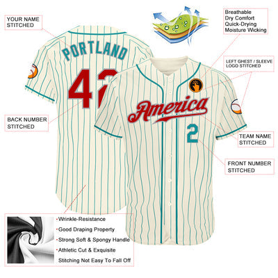 Custom Team Baseball Jersey with Full Custom Design
